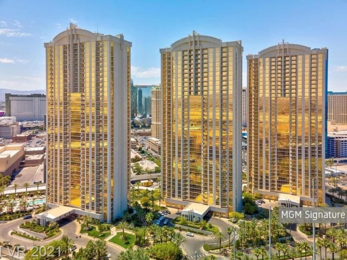 Awesome The Signature Mgm Condo With Strip View. No Resort Fee! Лас-Вегас Экстерьер фото